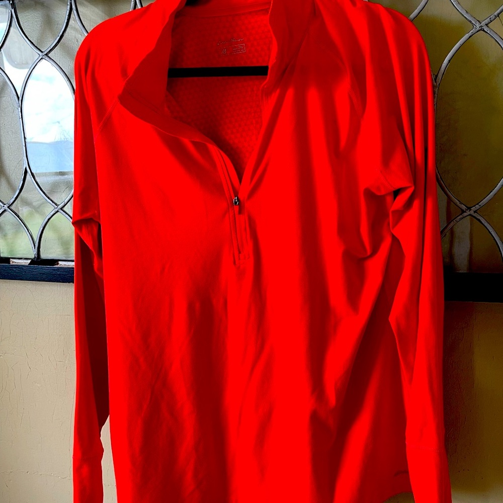 Eddie Bauer free heat 1/4 zip pullover